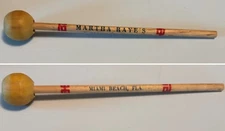 1940s/50s Miami Beach Florida Martha Raye's 5 O'Clock Club Souvenir Noise Maker