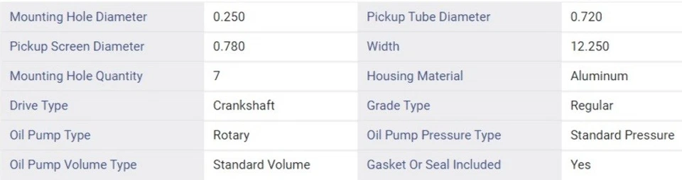 Enginetech EP231 | Bomba de óleo com tampa para 11-15 Hyundai/Kia 1.8L e 2.0L - Imagem 2 de 3