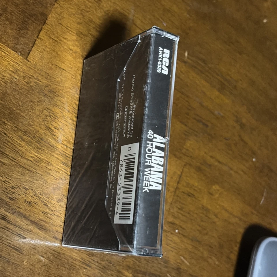 ALABAMA   "40 Hour Week"   1985  Cassette   RCA  AHK1-5339 - Image 2 of 4