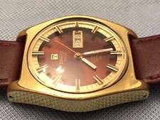 Tissot Pr 516 Seastar Gold Plated GL Vintage!