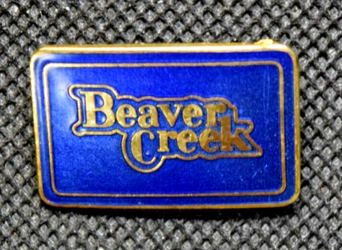 Beaver Creek Ski Resort Colorado Blue Square Ski Pin - Picture 1 of 3