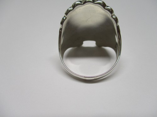 Sterling Silber Ring Herren Abalone Römer Gesichtsschutz Stil Wunderschön 925 Gr. 12 - Bild 5 von 5