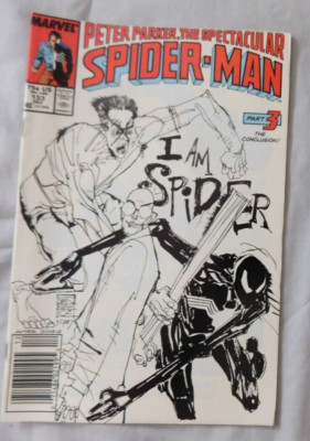 Spectacular Spider-Man #133 MARVEL Comics 1987 VF+