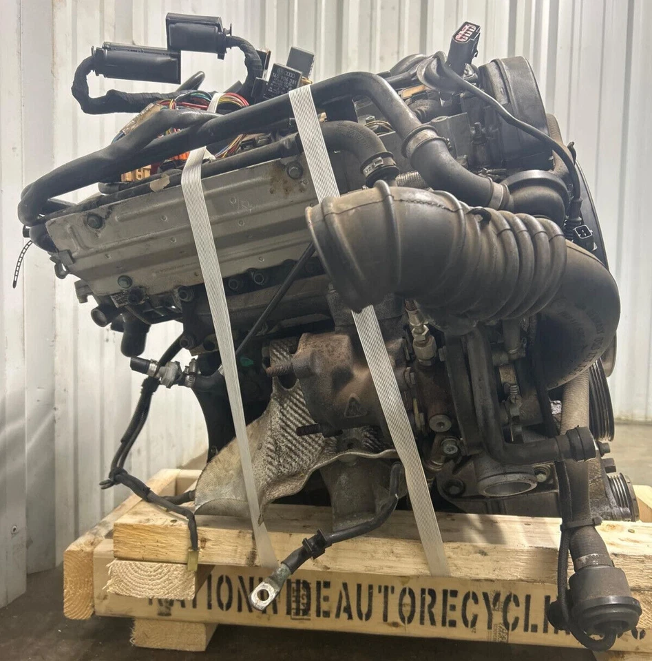 2000 Audi A4 1.8L A/T Turbo Engine Assembly 49K Miles VIN C 5th ID ATW 2001 2002 - Image 4 of 4