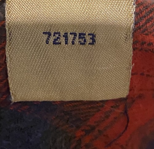 Big Mac XXL Flannel Cotton Shirt Red Blue Plaid 1990s Grunge JC Penney Vintage - Picture 10 of 15