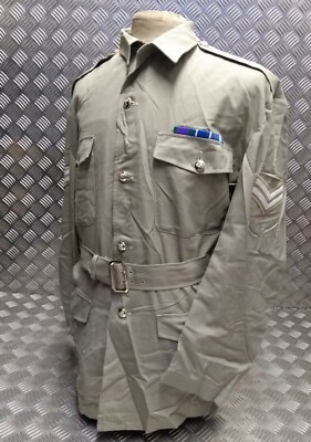 BRAND NEW Genuine British Army No3 White Dress Jacket With Belt All Sizes