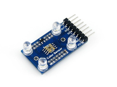 Waveshare TCS3200 Color Sensor Module Complete Color Detector, Fill-Light