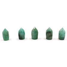 Beautiful Single Terminated Certified Emerald Gemstone Wholesale Pendant Charms