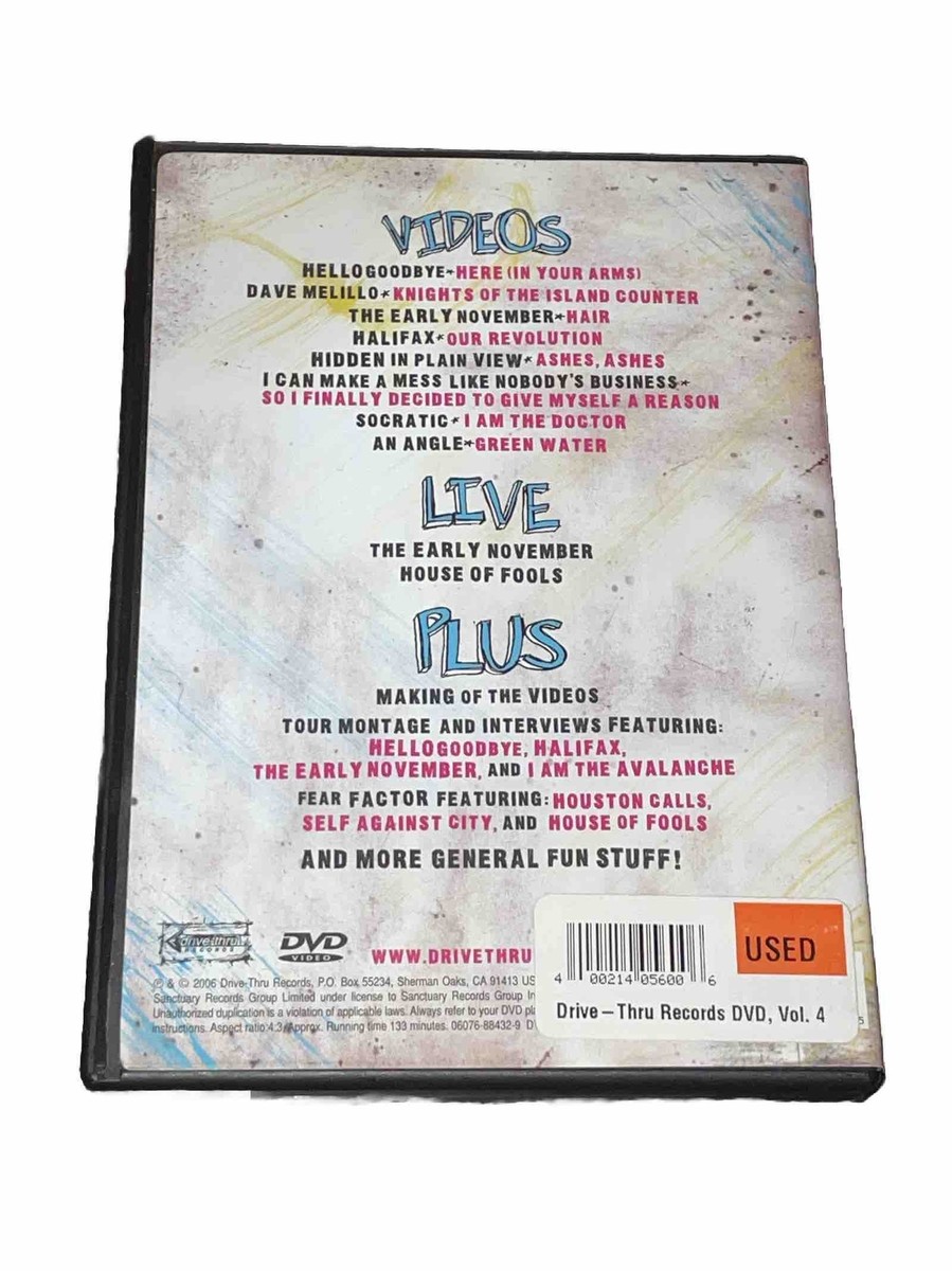 Drive-Thru Records DVD Volume IV 4 Hellogoodbye Early