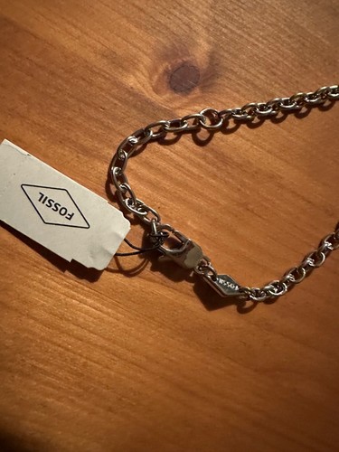 Schöne FOSSIL Edelstahl Herrenkette Kette Dog Tag in Geschenkbox JOF00497040 NEU - Bild 5 von 9