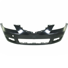 New Front Bumper Cover For 2007-2009 Mazda 3 Sedan Ma1000215 Ban650031caa
