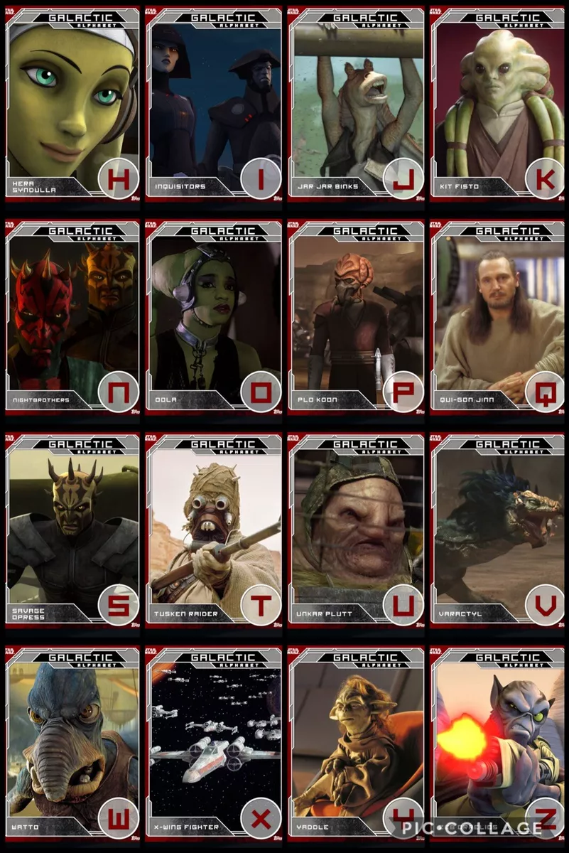 Topps Star Wars Digital Card Trader 21 Card Silver Galactic