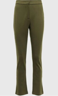 Max Mara Leisure AuthenticWomen s Pants Ariano Green Olive  Size S New With Tags