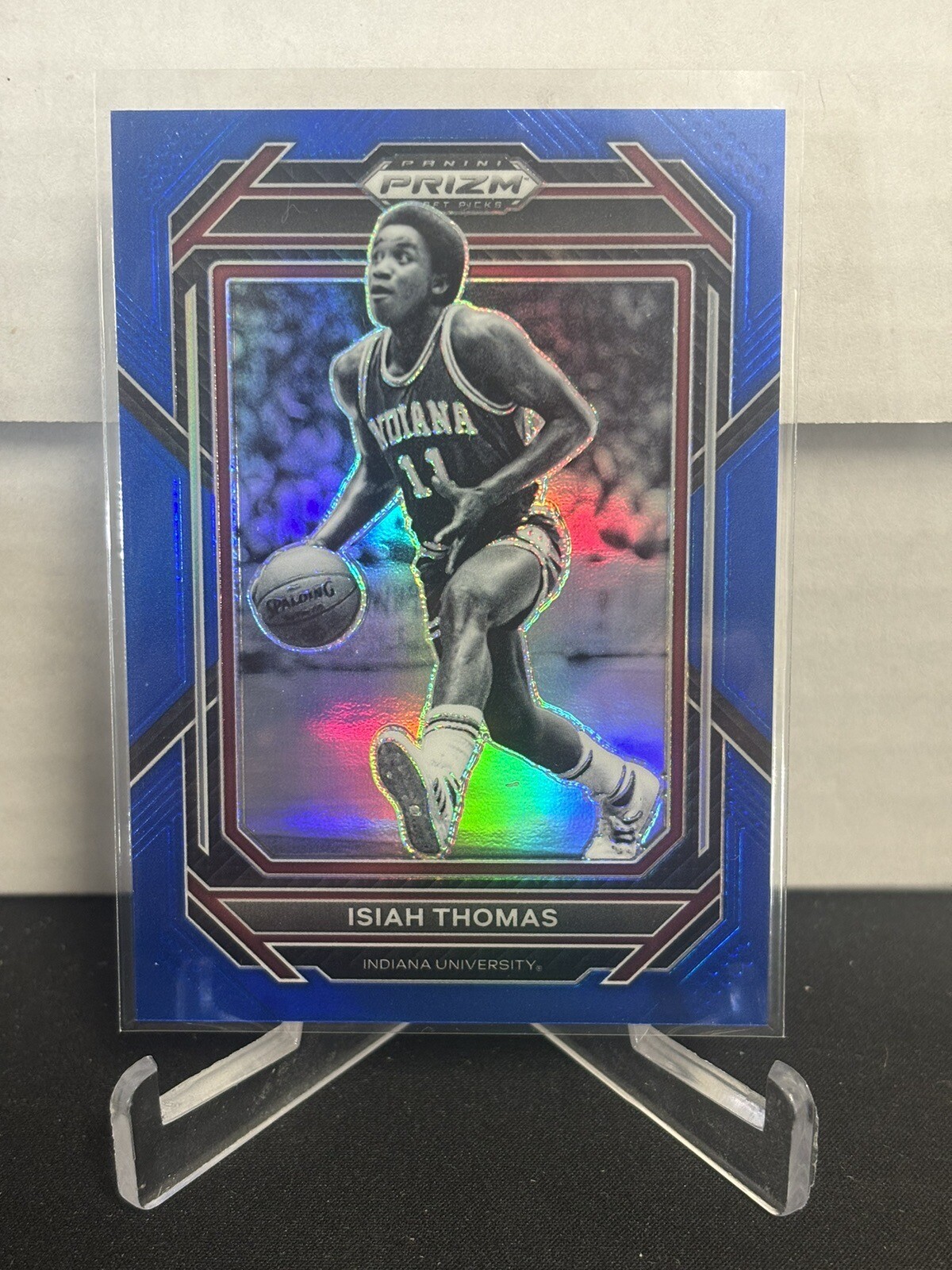 Isiah Thomas 2023 Prizm Draft Picks Blue Prizm /199 Indiana Detroit Pistons #78