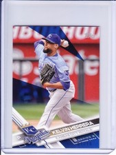 2017 Topps Mini Blue Parallel #357 Kelvin Herrera (01/10) Kansas City Royals