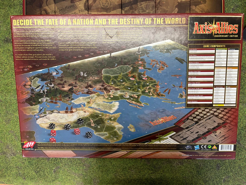 Avalon Hill Axis And Allies Board Game 2008 Anniversary Edition WWII Spring 1941 - Image 4 of 4