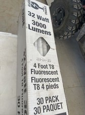 T8 4ft tube light bulbs Fluorescent 30pack 32 Watt 3000 Lumens