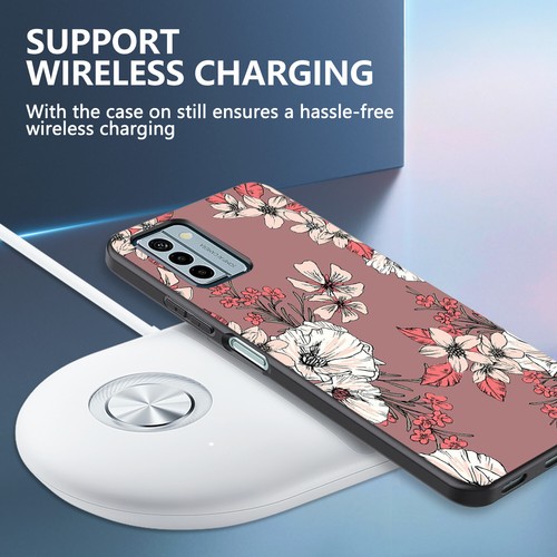 Coque téléphone étanche florale vive pour Nokia C210 G310 C300 C200 G400 C110 - Photo 54 sur 72