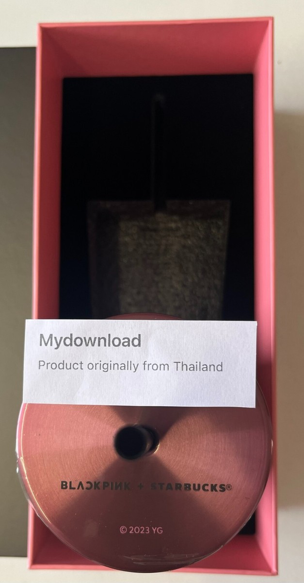 AUTHENTIC Starbucks BLACKPINK Rhinestone Bling Cold Cup 2023