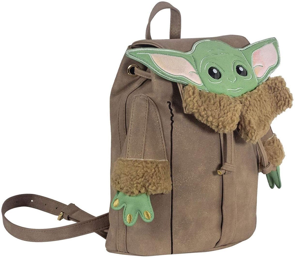 DANIELLE NICOLE THE MANDALORIAN BABY YODA/ GROGU BACKPACK Amazon.com | AI ACCESSORY INNOVATIONS Star Wars The  main image 4
