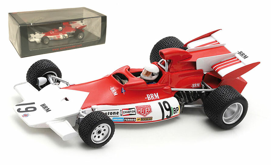 Spark S5285 BRM P180 #19 Monaco GP 1972 - Howden Ganley 1/43 Scale