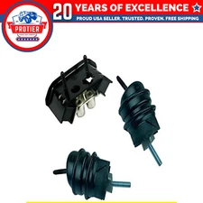 Fits 2010-2015 Chevrolet Camaro 3.6L AUTO, Engine Motor & Trans Mount Set