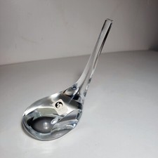 Vintage Sasaki Sports Collection Small Crystal Golf Club Paper Weight 5 High