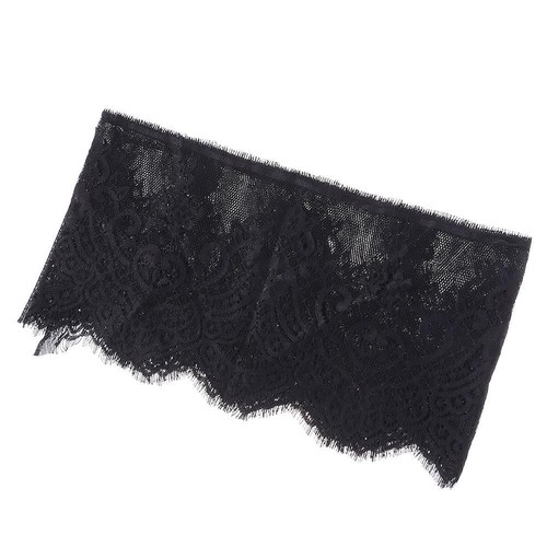 Nylon Lace Fabric Black Black Lace Trim Sewing Supplies Lace Trims DIY