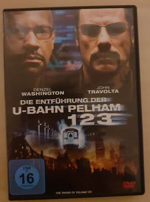 Die Entführung der U-Bahn Pelham 123 - DVD - Denzel Washington - John Travolta