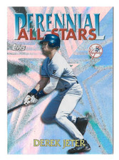 DEREK JETER 2000 Topps Baseball # PA2 Perennial All Stars Yankees HOF NM - MT