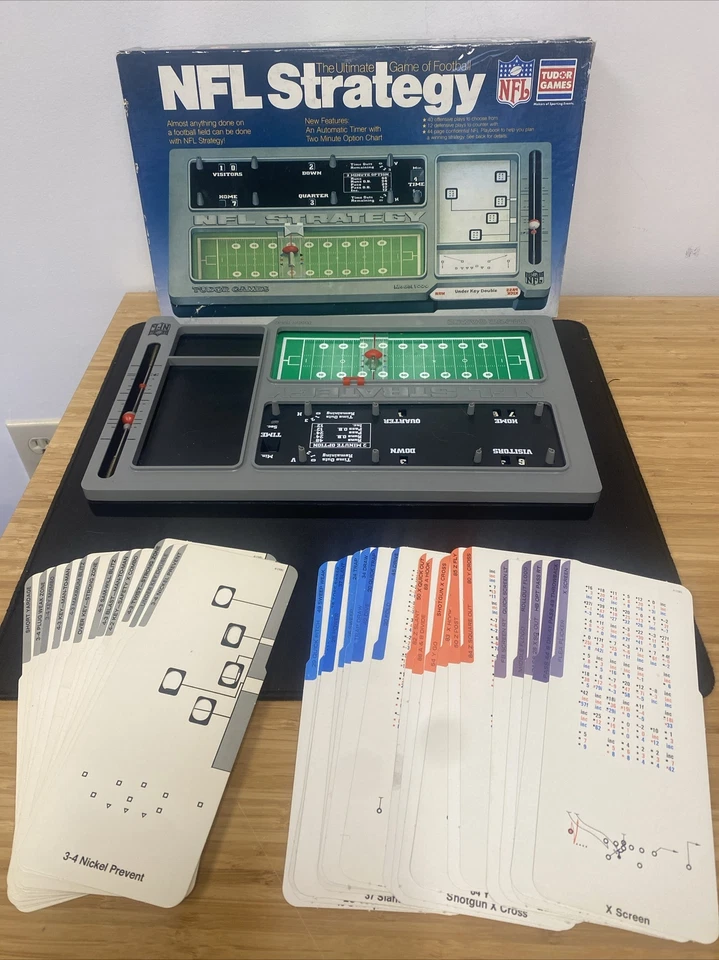 Vintage NFL Strategy Tudor Games Incomplete - Image 2 of 4