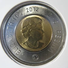 Canada 2012 $2 Polar Bear ( Old Style ) BU Sealed in original plastic