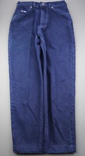 Vintage Women's Lee Mom Jeans High Waist USA Made Dark Size 10M (Msr 27x27)