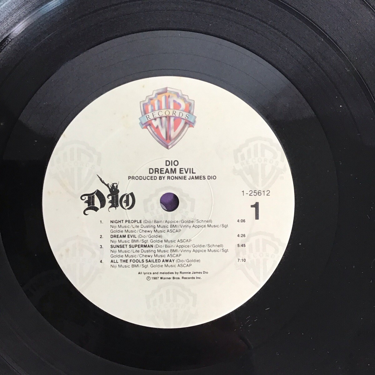 初期 欧州盤！DIO/ディオ/ DREAM EVIL/ 1987年 Dio – Dream Evil – Vinyl (LP, Album), 1987 [r4628334] | Discogs