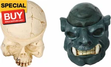 Ink Cup Holder,2pcs Lots Design Hard Hard Skull Resin Tattoo Ink Cap Cup Holder 