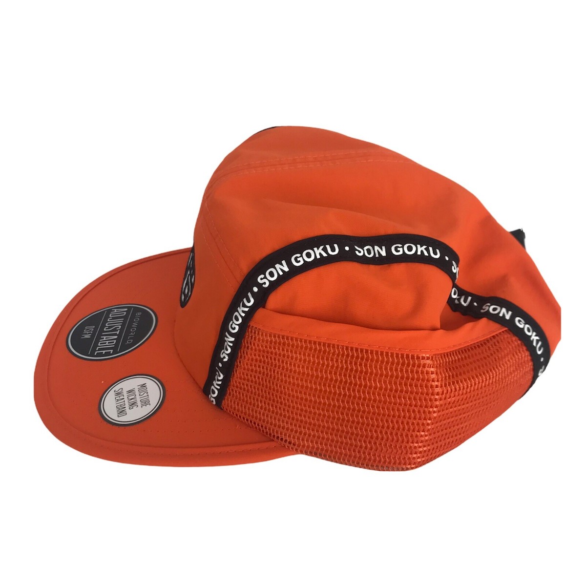 GOKU Dragonball Hat Bright Orange One Sz FITTED CAP BASEBALL