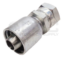 NEW PARKER 1FU43-12-12 HYDRAULIC CRIMP HOSE FITTING
