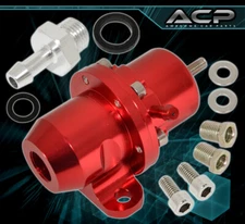 For Honda Civic Acura Integra 1.6L 1.8L Red Adjustable Fuel Pressure Regulator