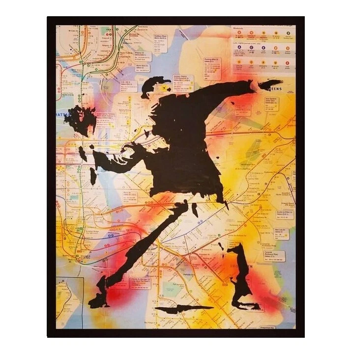 Monopolio de Alec Arte Pinturas figuras de lona