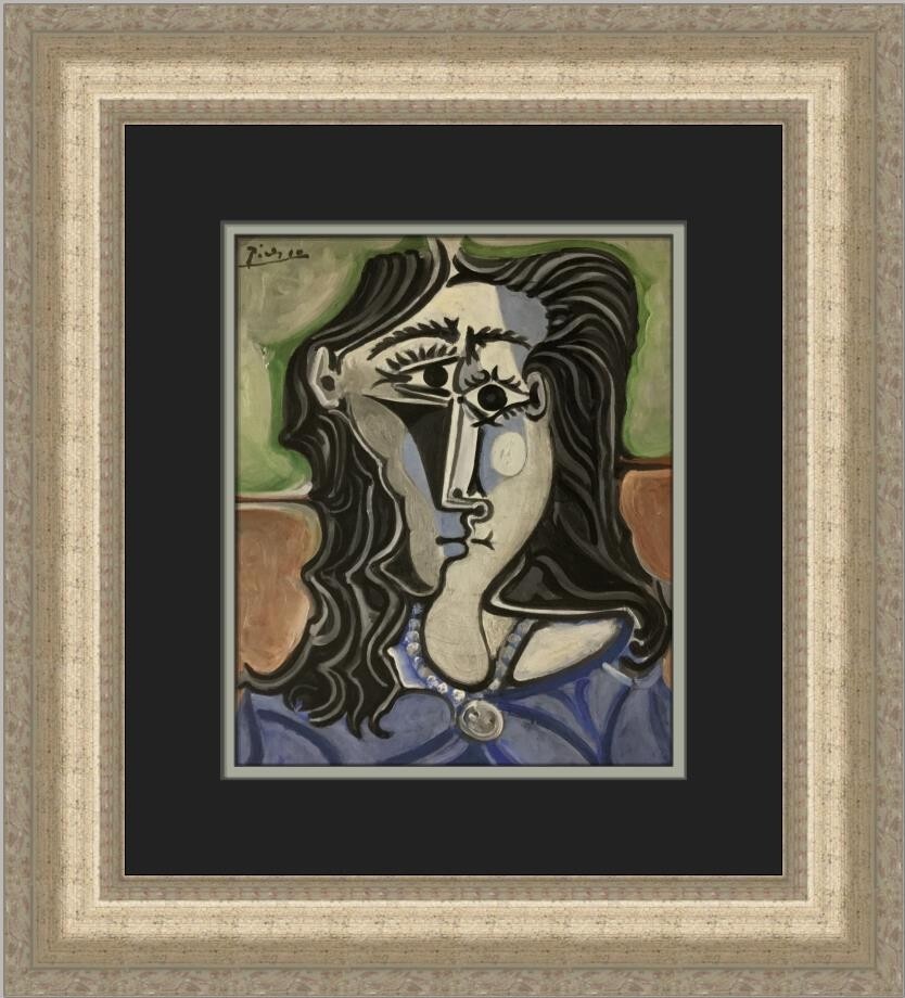 Pablo Picasso Head of a Woman III Custom Framed Print | eBay