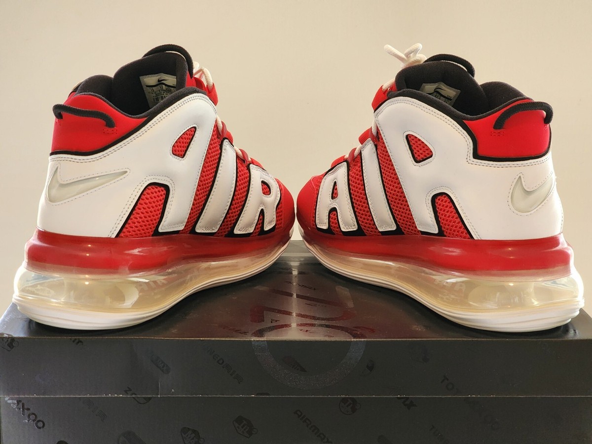 Nike Air More Uptempo 720 Red Size 13 Pippen Jordan Kobe