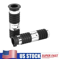 Cable Throttle Control 1" Hand-Grips Rubber For Harley Electra Glide FLH FLHC US