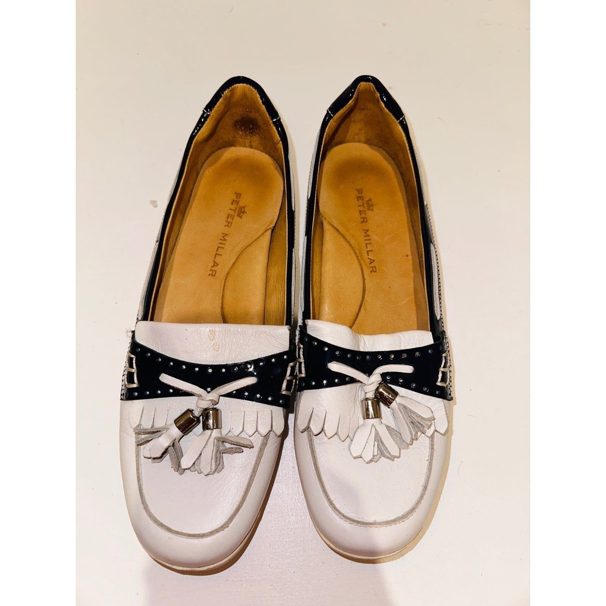 Peter Millar Navy Loafers/Driving Shoes Peter Millar Excursionist Venetian Loafer | Navy – Franco main image 3