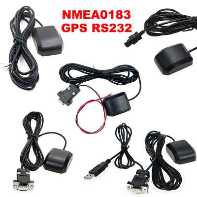 3.3-5V Serial RS232 GPS Antenna Receiver NMEA 0183 For Marine Bus GPS WAAS QZSS