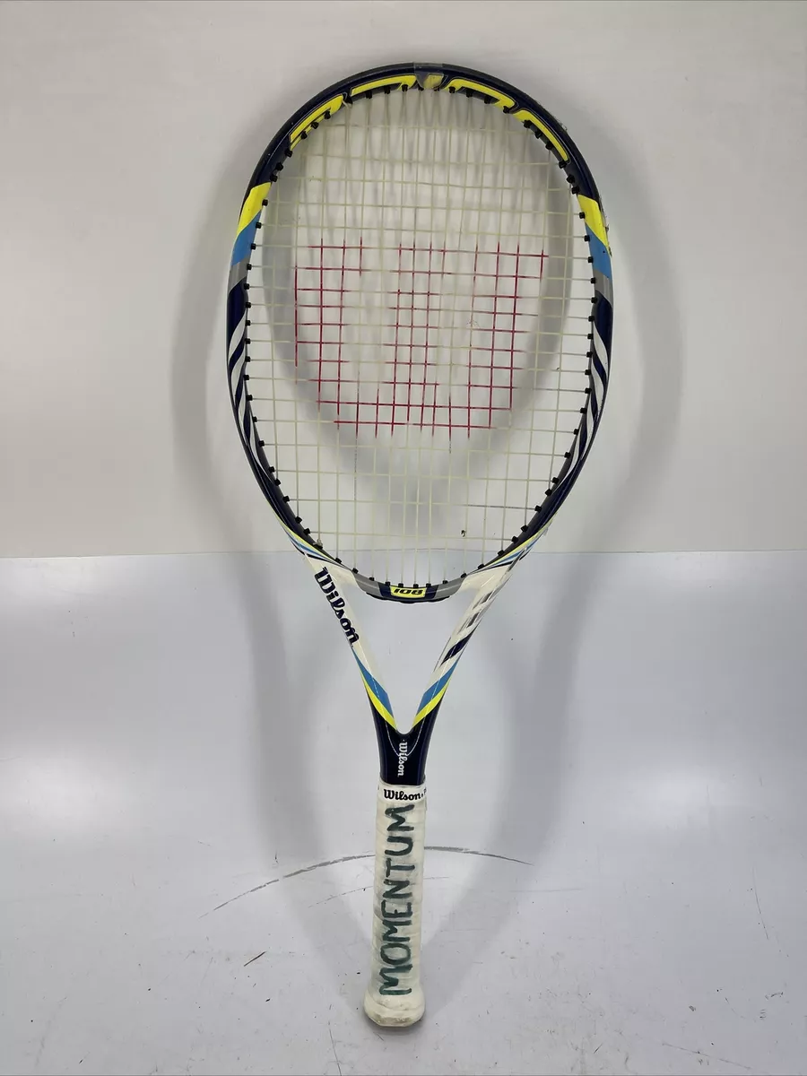 Wilson 3LX Blue White Tennis Racket Racquet with Case eBay