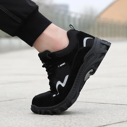 Men's Safety Shoes Steel Toe Cap Indestructible Sneakers Work Boots Outdoor Size - Picture 11 of 16