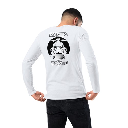 Can-Am Ryker Force White Unisex fashion long sleeve shirt - Picture 5 of 21