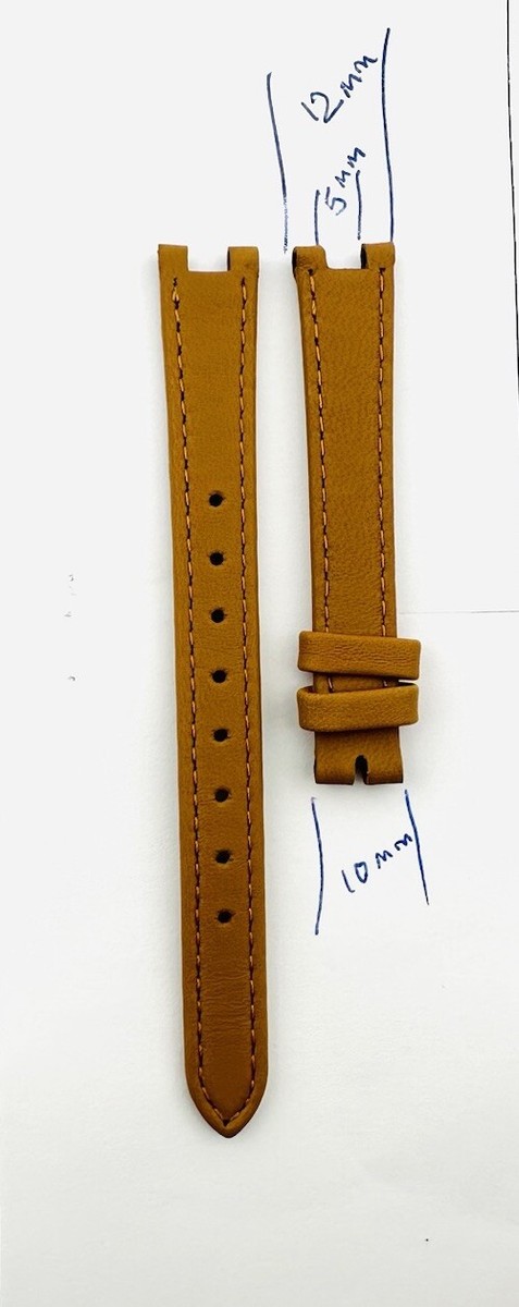 D&G Dolce & Gabbana Watch Strap , DW0560 , BROWN LEATHER