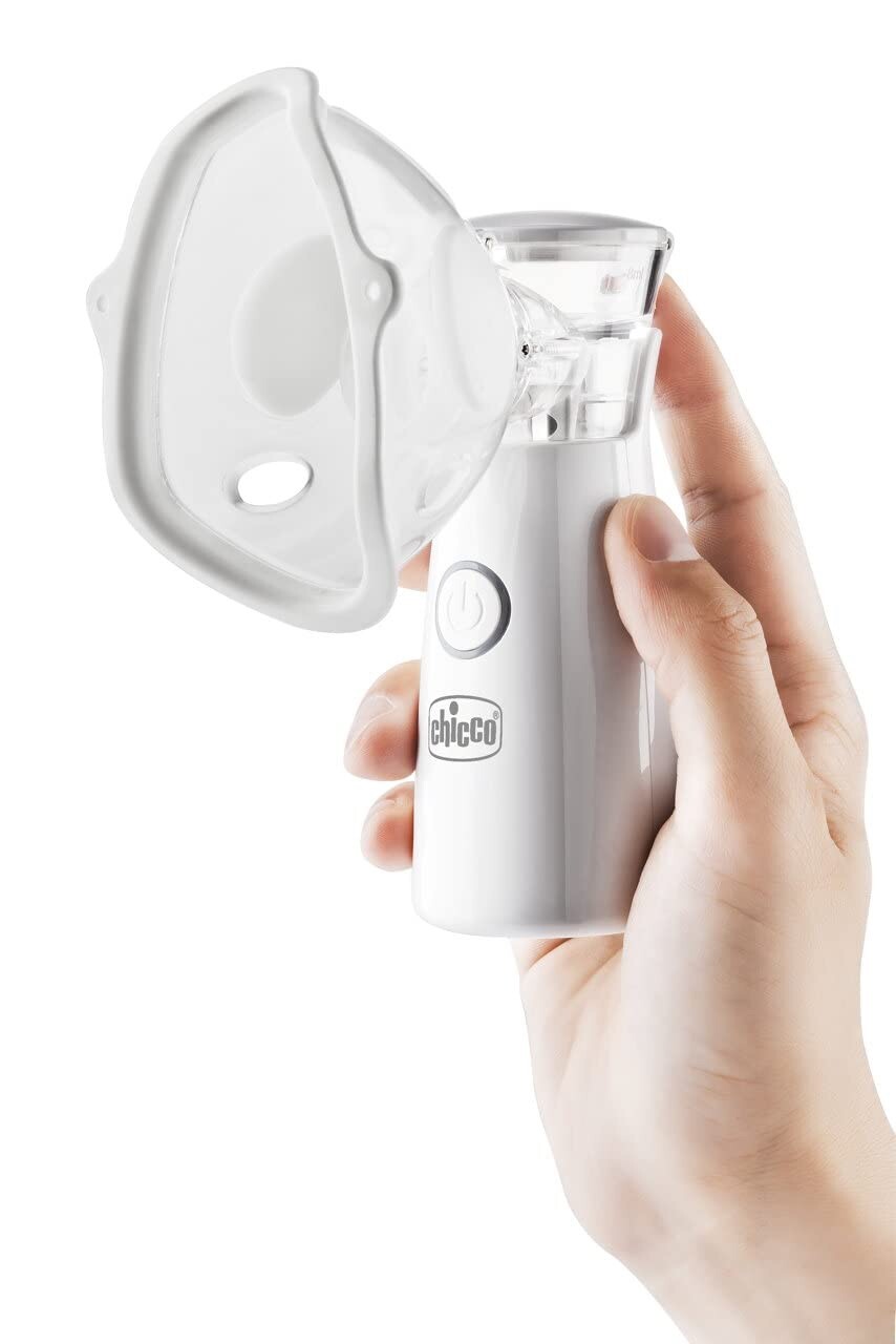 Chicco Aerosol Micro Air Mesh Nebulizzatore Tascabile Silenzioso e Compatto