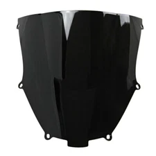 Black Motorcycle Windscreen Windshield For Kawasaki 2000 2001 2002 2003 ZX9R